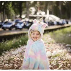 Alternative view of Disfraz Capa de Unicornio Achuchable Rainbow
